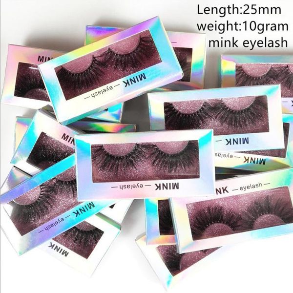 

25mm mink eyelashes cruelty lashes handmade reusable long makeup false full volume fake lash artist1