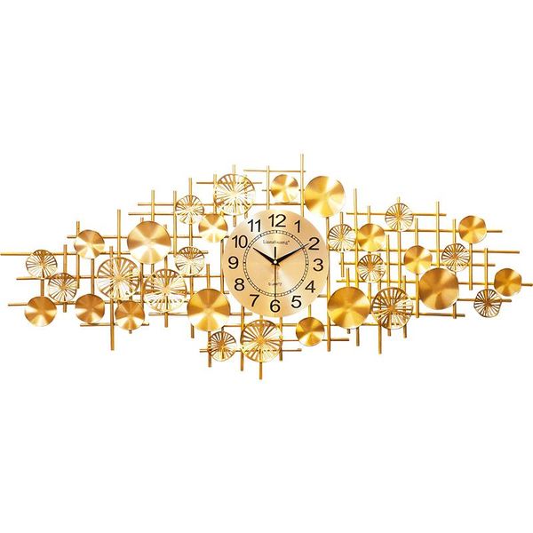

luxury bedroom wall clock digital large gold creative nordic modern design zegar scienny home decoration ea60wc clocks