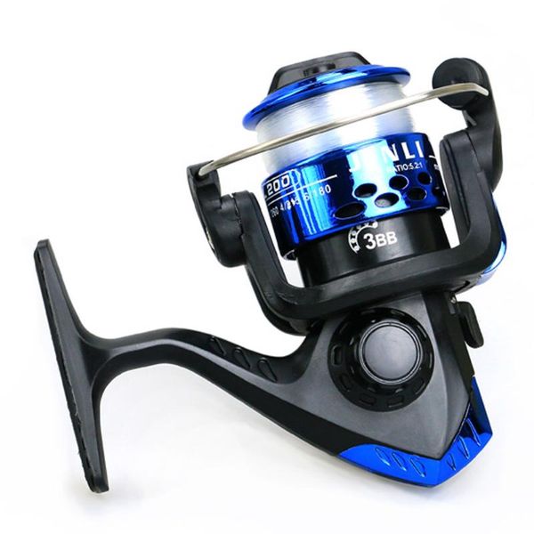 

1000- 6000 metal spinning fishing reel 10+1bb saltewater carp front and rear brake speed ratio 5.1:1 baitcasting reels