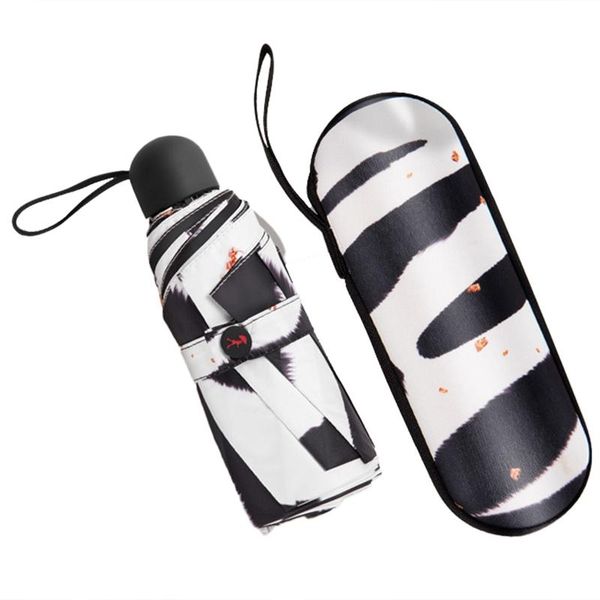 

shade sunscreen and anti ultraviolet 5 folding umbrella compact convenient sunshade