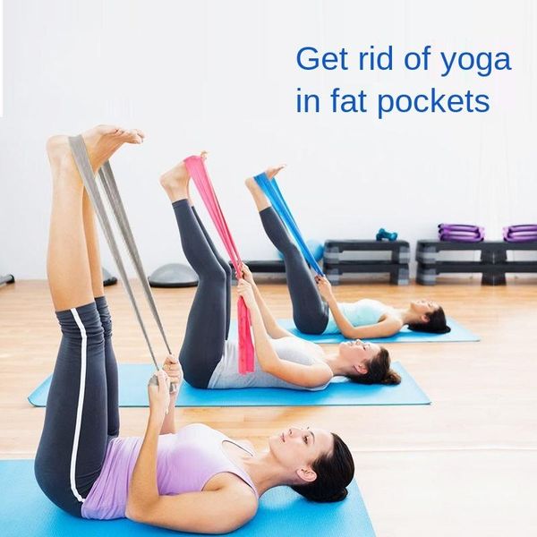 

resistance bands pull rope sport set yoga exercise fitness rubber tubes band stretch training for home workout elastic