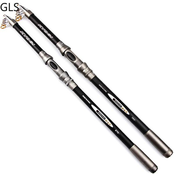 

2.1m-3.6m fishing rod carbon fiber carp feeder spinning pesca boat rods
