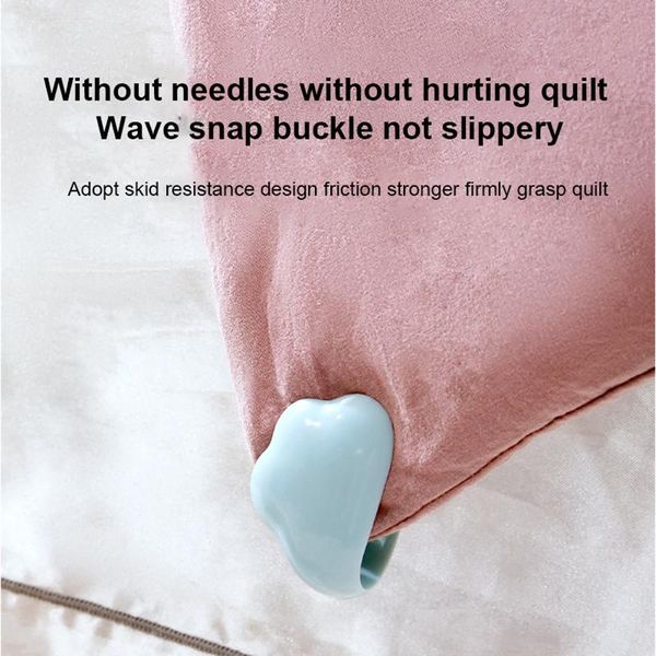 

clothing & wardrobe storage 80g plastic durable comforter clamp bed duvet fastener home holder sheet clip quilt blanket cover gadgets fasten