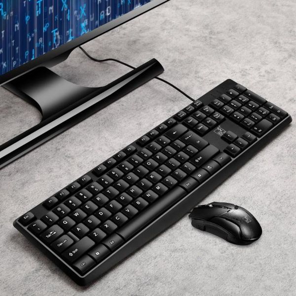 

keyboard mouse combos wired and set q9b 1000dpi usb interface office computer accessories