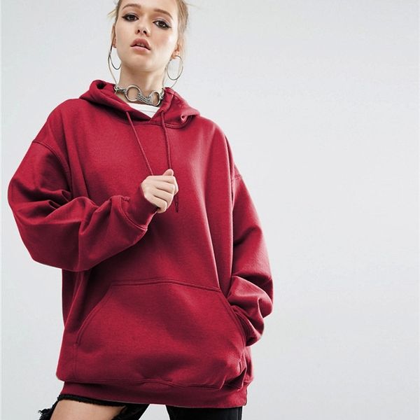

bat sleeve solid color sl sweater women's xl sports 5xl new autumn and winter loose - hooded, Black