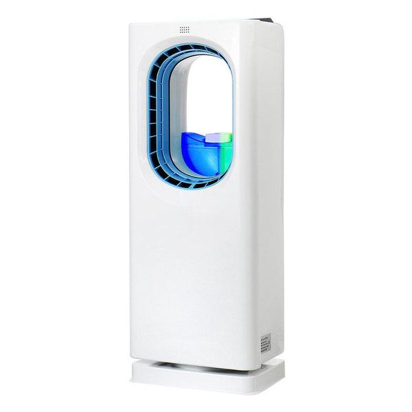 

electric fans leafless air conditioning fan 90 degree shaking head room temperature display home landing appointment timing circulationfan