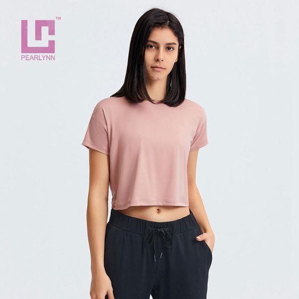 

summer women's plus size short sleeve sports t shirts for fitness yoga workout blouses running activewear gym sportswear outfit