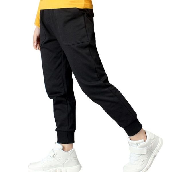 

trousers big boy pants letter pattern sweatpants for boys spring autumn children's casual style clothes, Blue
