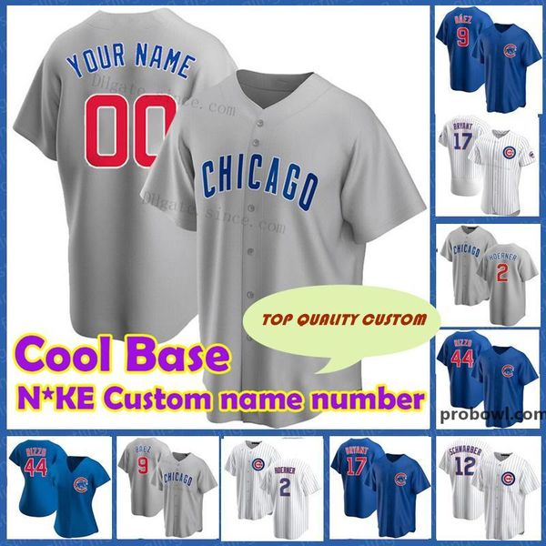 

custom 12 kyle schwarber jersey 9 javier baez anthony rizzo ryne sandberg jason heyward baseball kyle schwarber nico hoerne jerseys., Blue;black