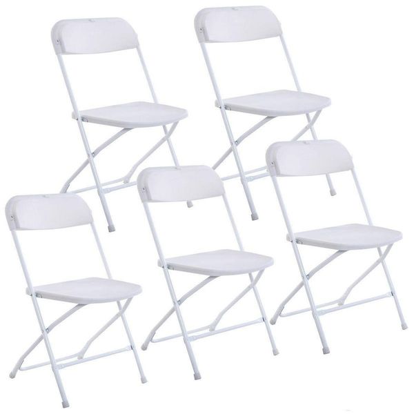 

new plastic folding chairs wedding party event chair commercial white 4961