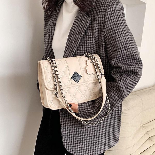 

shoulder bags 2021 trendy rhombus chain bag women fashion messenger small