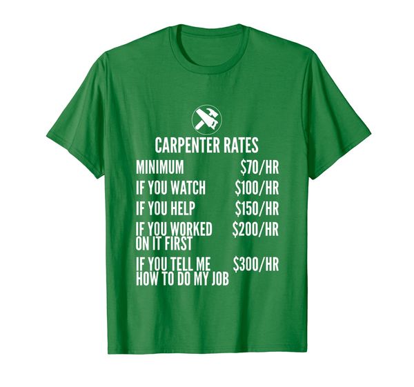

Carpenter Rates Woodwooking Woodworking Crafting T-Shirt, Mainly pictures