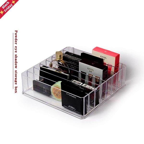 

oversized clear acrylic makeup organizer cosmetic storage shadow lipstick holder powder jewelry box boxes & bins
