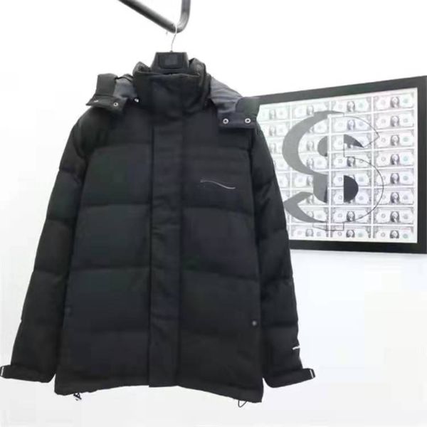 

mens down et coats hooded men women casual outdoor feather outwear keep warm short multiple styl parkas puffer ets rist the, Black