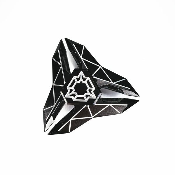 

finger toys toy fighter disassembles rotating triangle patron saint magic tip gyro