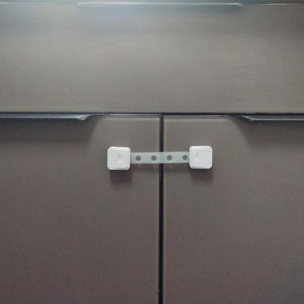

pieces adjustable length child kids safety door lock refrigerator carriers, slings & backpacks