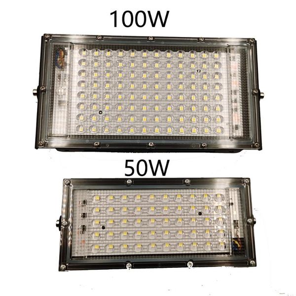 

floodlights led flood light ac 220v 230v 240v rgb outdoor floodlight spotlight ip65 waterproof 50w 100w street lamp landscape lighting