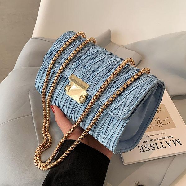 

shoulder bags bag small solid crossbody color pu for leather women 2021 messenger female handbags and purses tote