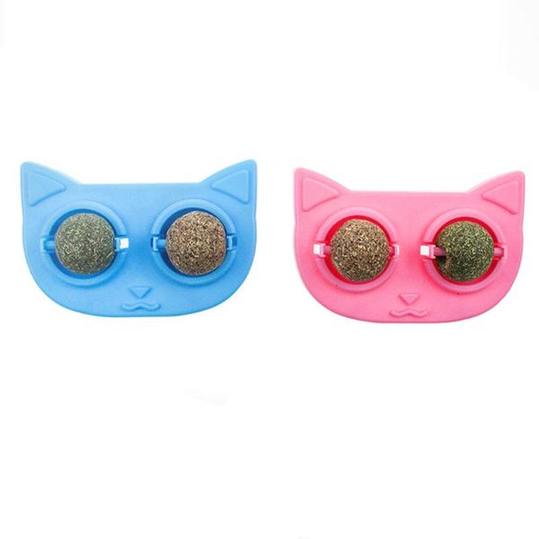 

cat toys tease toy molar stick gift for catnip stuffed fish interactive kitten 100% natural mint lollipop ball