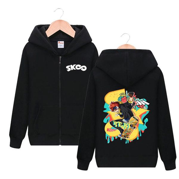 

men's hoodies & sweatshirts japanese unlimited skateboarding miya cosplay sweatshirt and women's casual plus size anime spring aut, Black