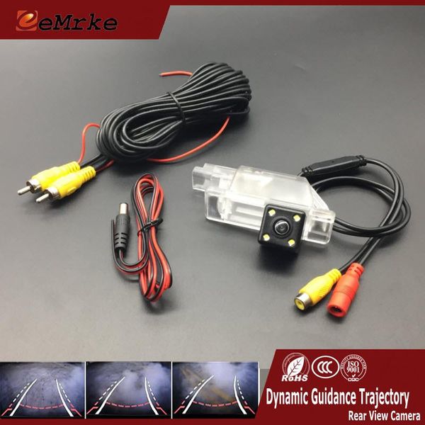 

car rear view cameras& parking sensors eemrke dynamic trajectory line camera for c6 (td) hatchback 2005-2012 vehicle rearview revers