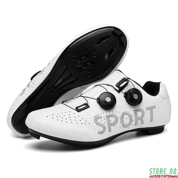 

cycling footwear ultralight road shoes self-locking mtb bike breathable profession bicycle racing athletic sneakers, Black