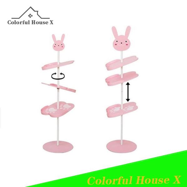 

clothing & wardrobe storage children's shoe rack vertical landing simple plastic combination creative anti-slip design spin zapatero
