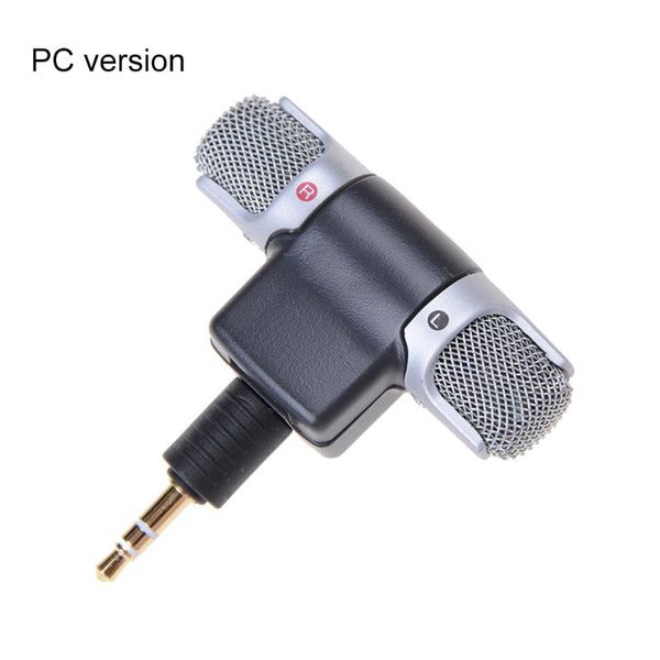 

portable mini stereo microphone mic audio for computer lapnotebook andriod phone talk recorder deskaccessories microphones