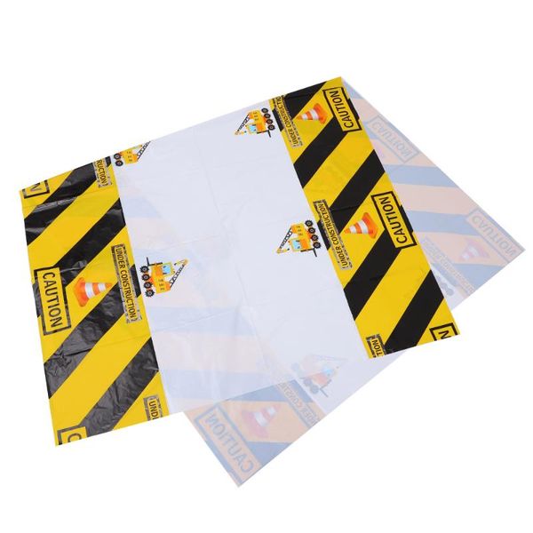 

table cloth 1pc birthday party printing tablecloth oil proof cover folding