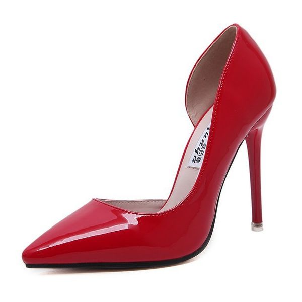 

shoe shallow to shoes high women's thin heels, only shoes., Black