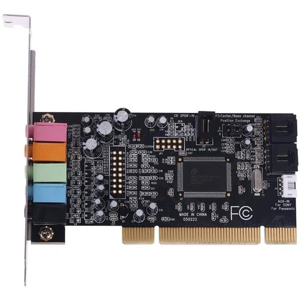 

sound cards pci card 5.1ch cmi8738 chipset audios digital deskexpress 5.1 channel txc097
