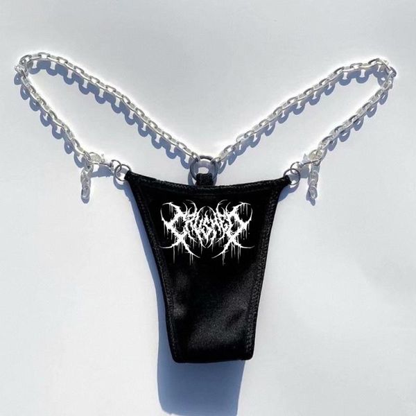 

women's panties lolita aesthetic y2k harajuku kawaii gothic punk hiphop rap 1of1, Black;pink