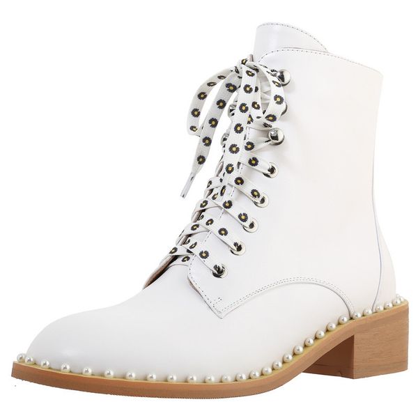 

natural boot female autumn velvet fashion women boots pearl soles tb8v, Black