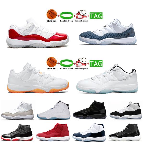 

jumpman 11 metallic silver basketball women men rose gold shoes sneakers sport varsity red trainer size 36-47, Black
