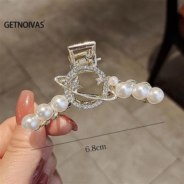 

hair clips & barrettes woman metal claw clip large cute strong hold styling accessories for women girls sl, Golden;silver