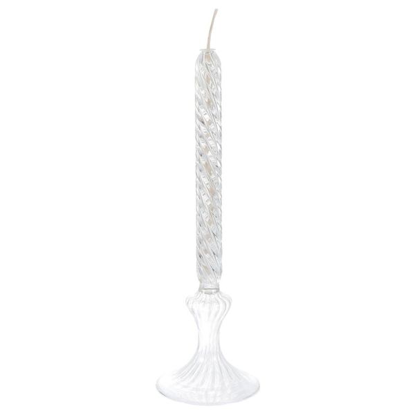 

candle holders 1pc nordic spiral glass oil lamp delicate transparent