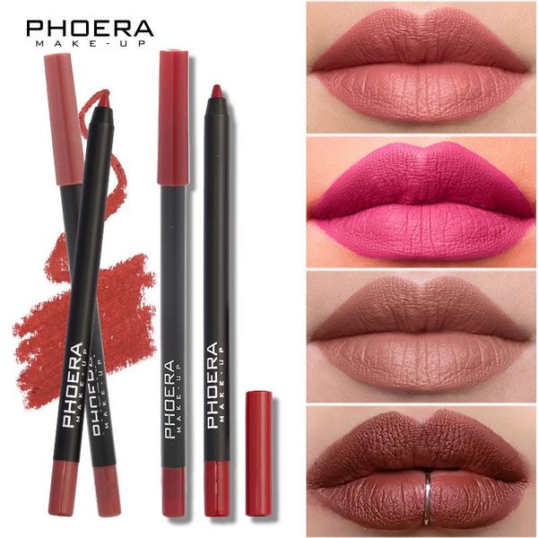 

colors velvet matte lipstick waterproof moisturizing lip liner pen makeup tools beauty contour stick pencil cosmetic pencils