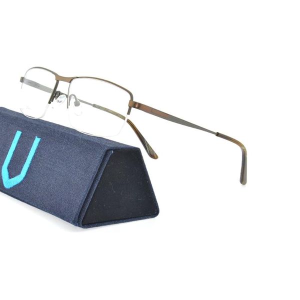 

fashion sunglasses frames jeans club pure titanium glasses frame men women prescription eye eyeglasses myopia optical eyewear bt0059, Black