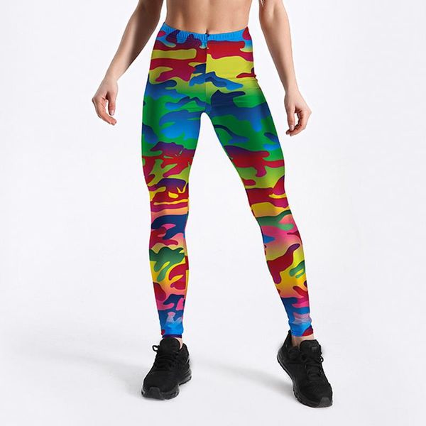 

women's leggings women legging feather print fitness leggins fashion slim legins high waist sports push up gym clothing woman pants, Black