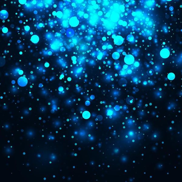 

party decoration blue bokeh pography backdrop spots shining (not glitter) halo background born baby po studio props