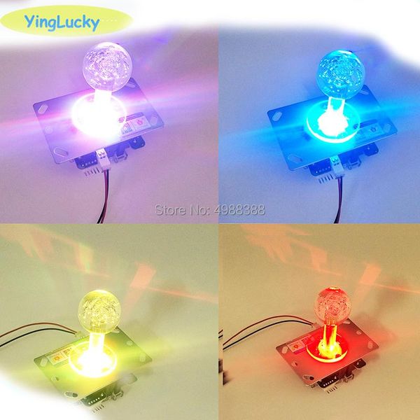 

game controllers & joysticks 5v led arcade joystick for ps raspberry pi pandora box replacement