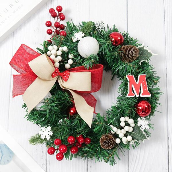 

home decoration weddings flowers christmas decorations doors 30cm garlands red walls showcases decorative & wreaths