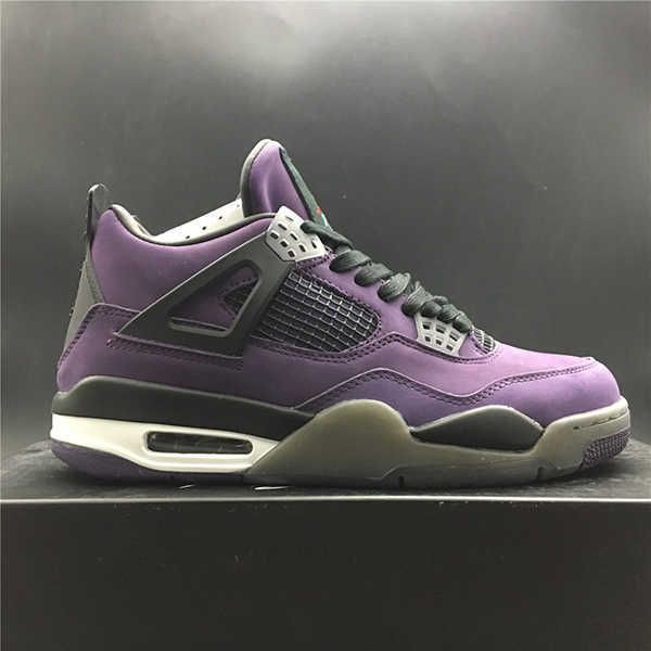

jumpman 4 4s fashion shoe purple mens basketball shoeskf7v