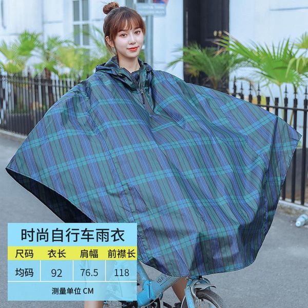 

raincoats fashion bicycle raincoat poncho outdoor small electric bike riding windproof rain cape