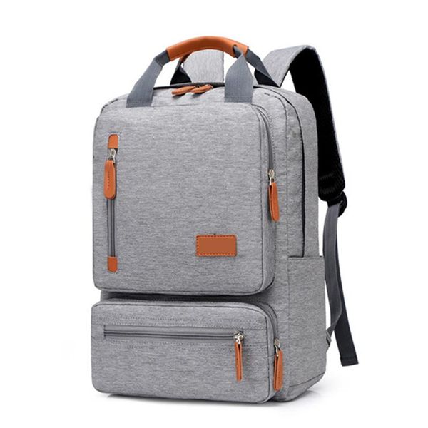 

backpack casual business men computer polyester school backpacks anti theft