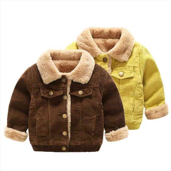 

diimuu plush baby boys jacket girls coat clothing autumn winter kids children warm outerwear coats toddler boy girl clothes, Blue;gray