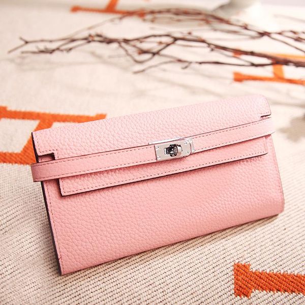 

wallets y014 fashion european and american women bag & holders lychee grain platinum layer leather ladies wallet, Red;black