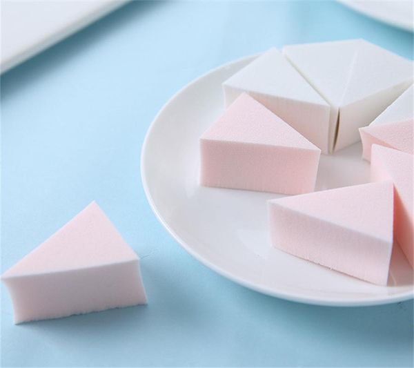 

pieces flower-shaped air-cushion makeup face powder bb cream puffs natural smooth triangle cosmetic flawless tool e1070 sponges, applicators