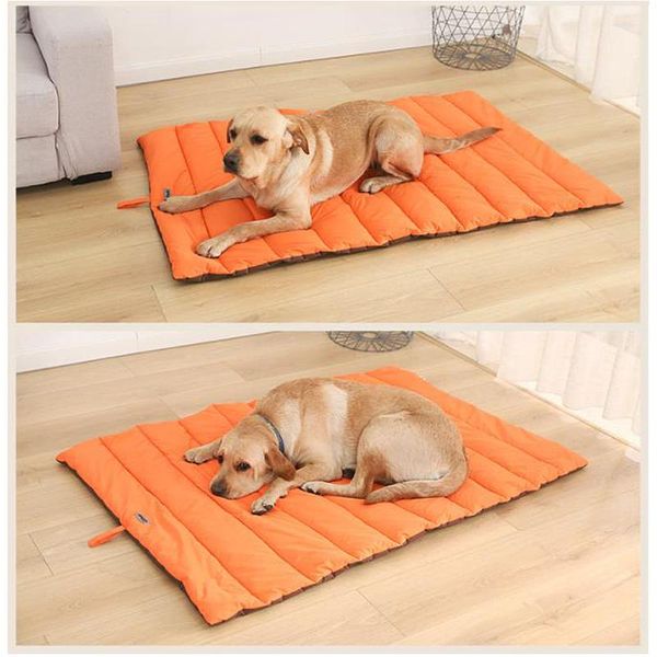 

kennels & pens dog kennel mats 1pc washable non-sticky breathable grid bite resistant oxford cloth portable hair medium outdoor pet mat