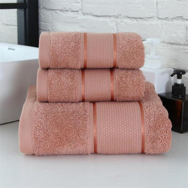 

cotton bath towel set for bathroom 2 hand towels 1 supermarket business travel sport